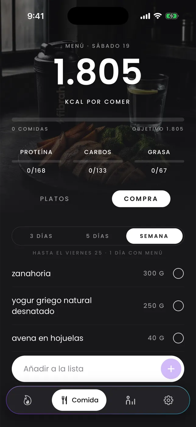 La compra, hecha